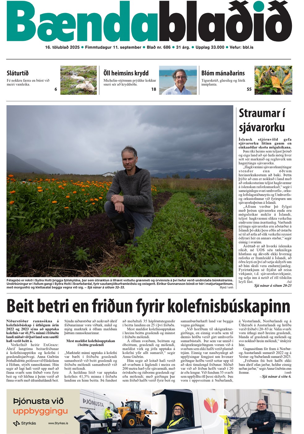 Bændablaðið 16. tbl. 2025. árg.