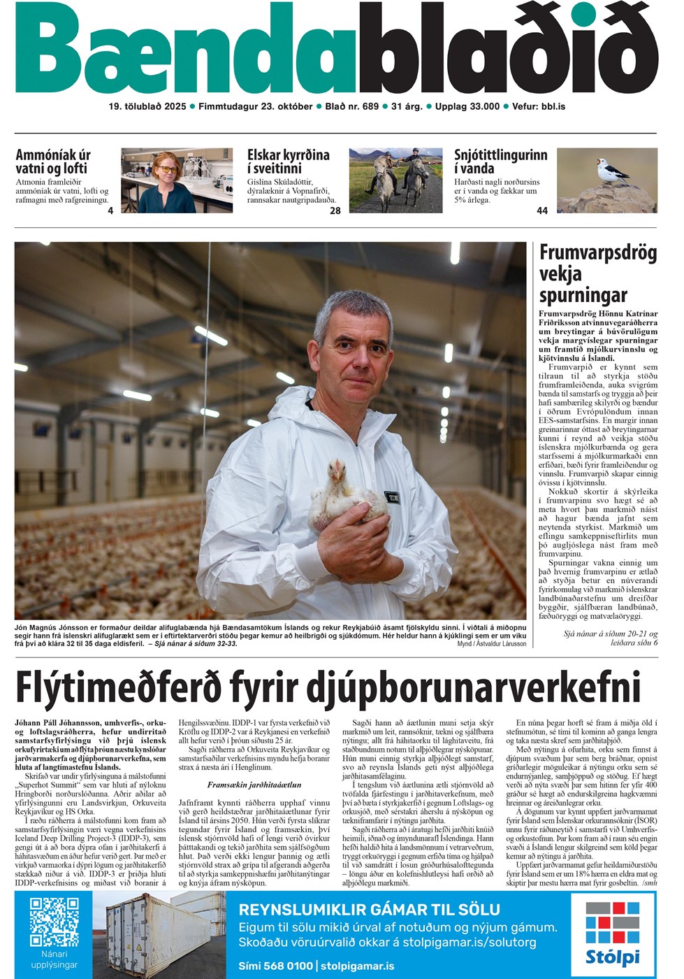 Bændablaðið 19. tbl. 2025. árg.