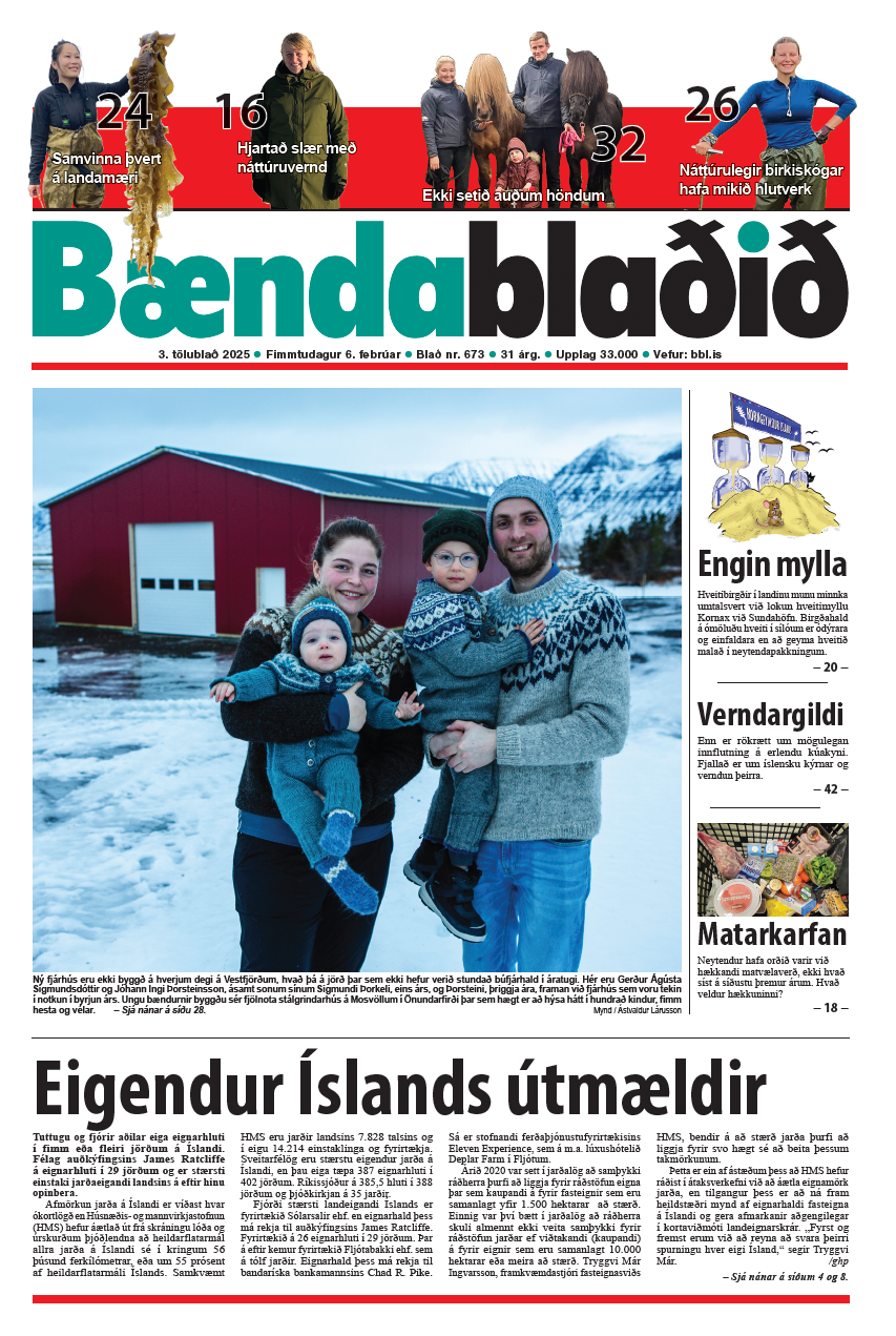 Bændablaðið 3. tbl. 2025. árg.