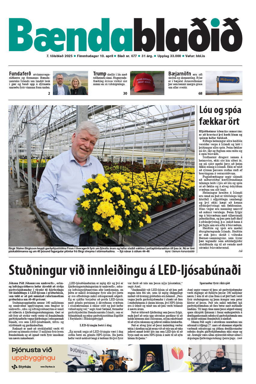 Bændablaðið 7. tbl. 2025. árg.
