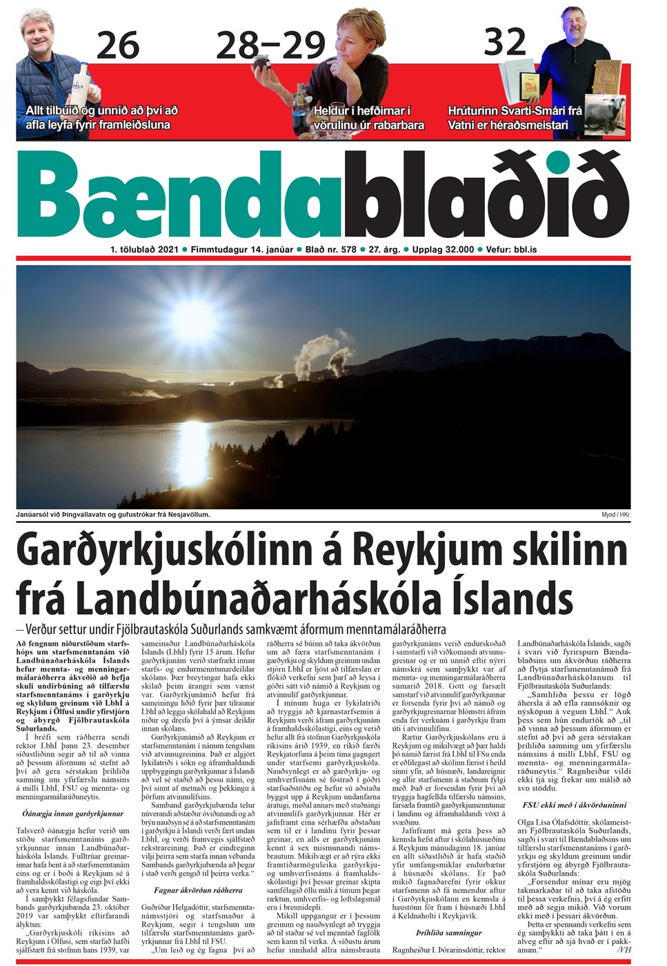 Bændablaðið 1. tbl. 2021. árg.