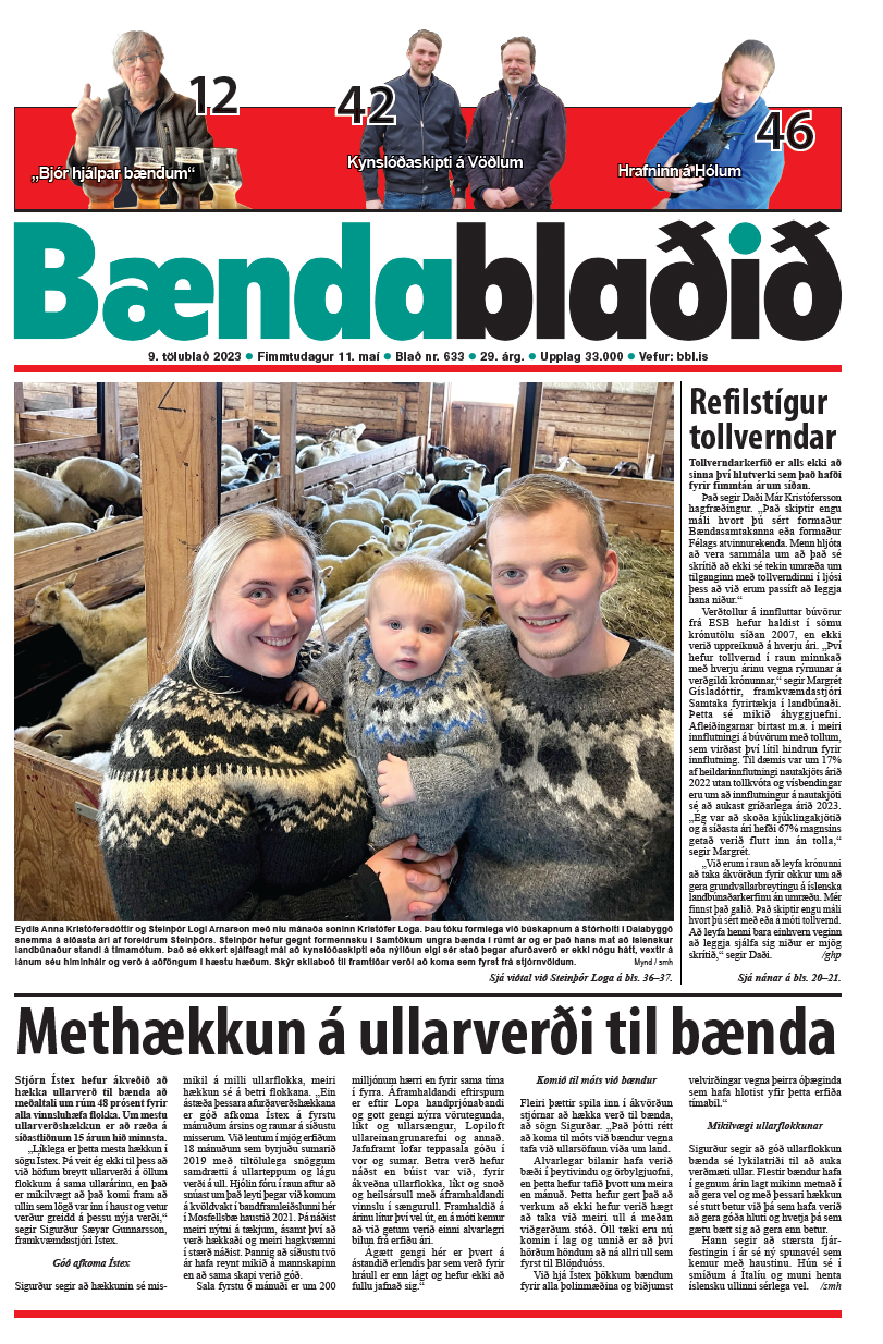 Bændablaðið 9. tbl. 2023. árg.