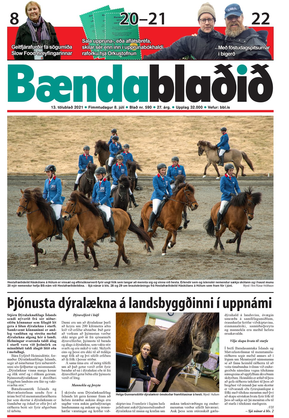 Bændablaðið 13. tbl. 2021. árg.