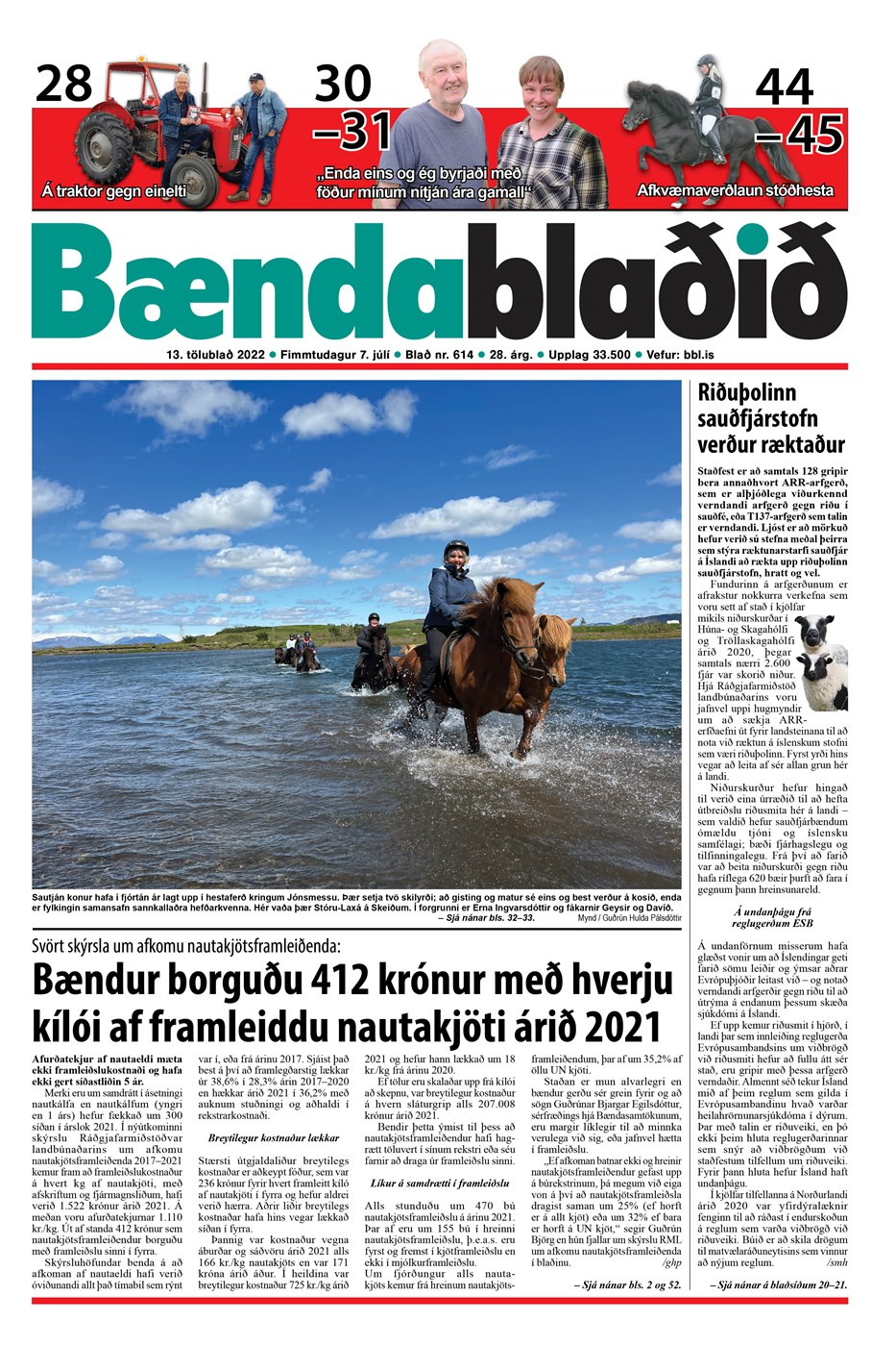 Bændablaðið 13. tbl. 2022. árg.