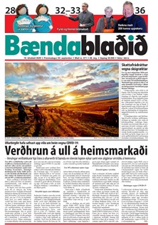 Bændablaðið 18. tbl. 2020. árg.
