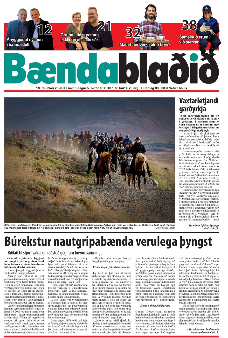 Bændablaðið 18. tbl. 2023. árg.