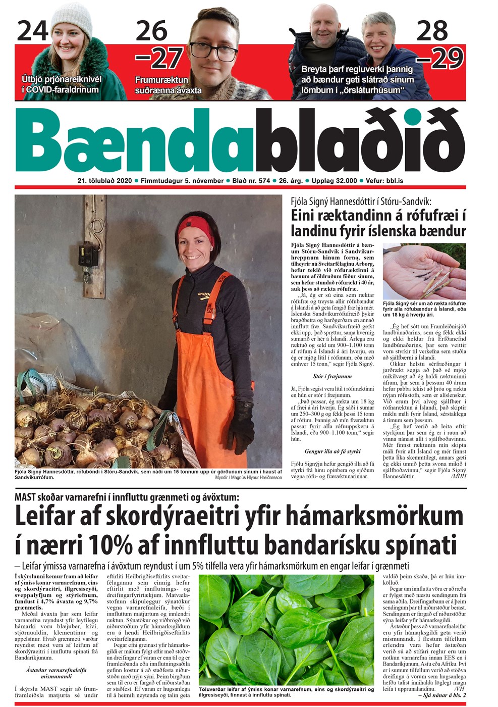 Bændablaðið 21. tbl. 2020. árg.