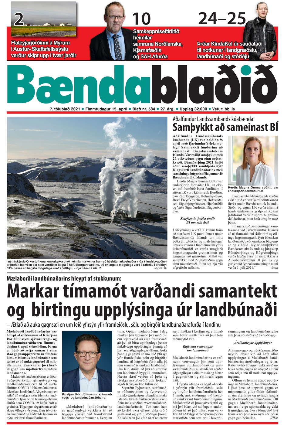 Bændablaðið 7. tbl. 2021. árg.