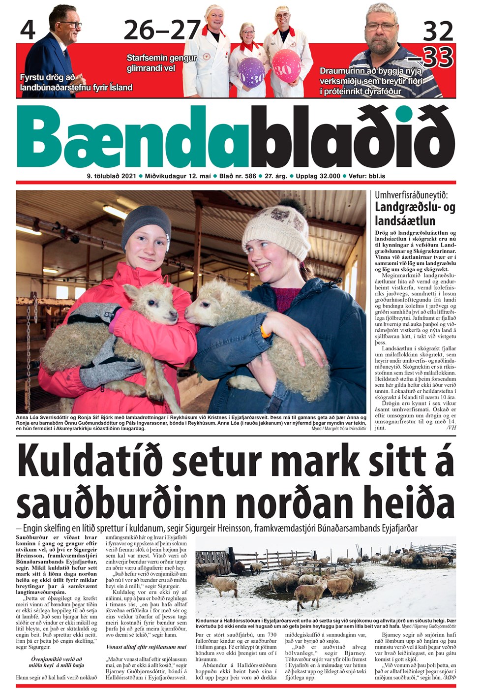 Bændablaðið 9. tbl. 2021. árg.