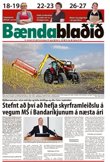 Bændablaðið 16. tbl. 2014. árg.