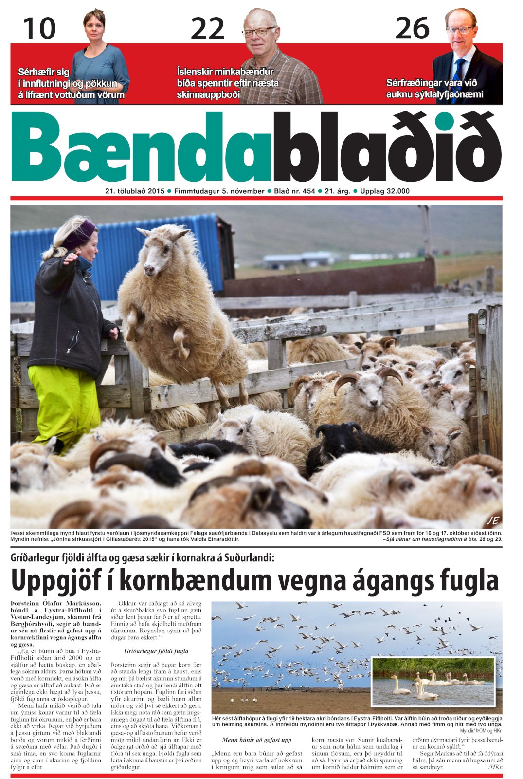 Bændablaðið 21. tbl. 2015. árg.