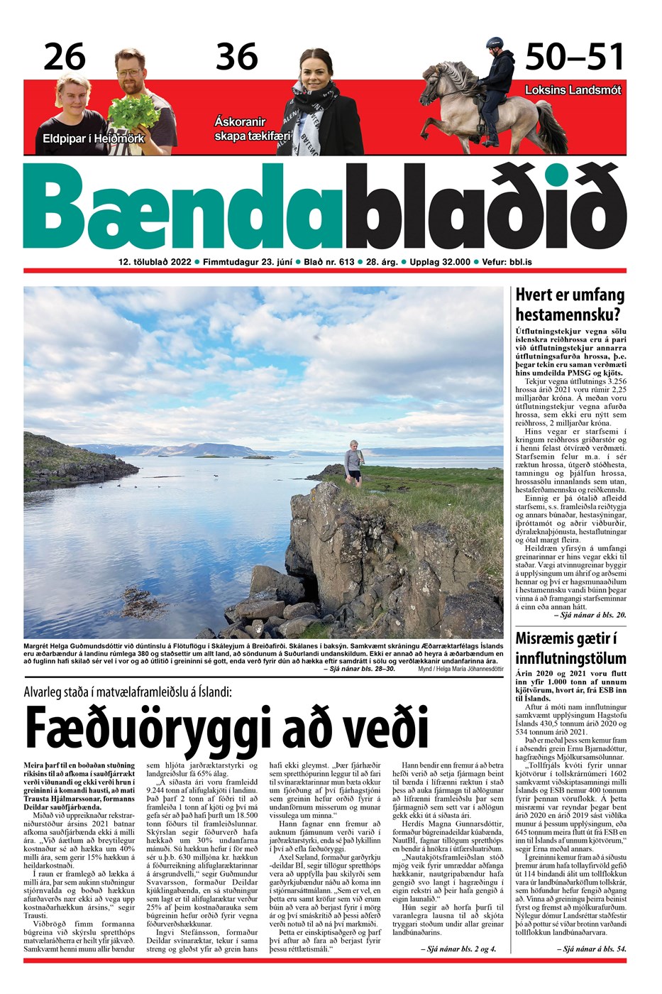Bændablaðið 12. tbl. 2022. árg.