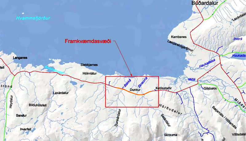 Endurbygging hefst í mars á hluta Snæfellsvegar