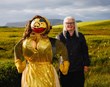 Stór byggð fuglahræða við Kópasker