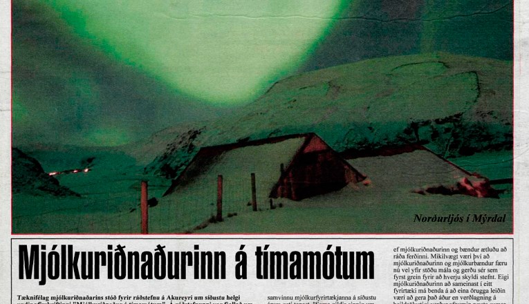 Mjólkuriðnaður á tímamótum