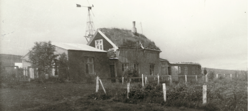 Húsfreyjan í Ytri-Hlíð lyfti grettistaki