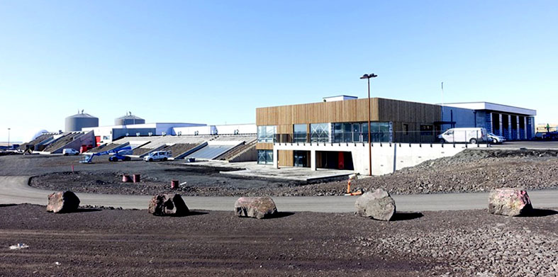 Leyfa gas- og jarðgerð úr matarafgöngum