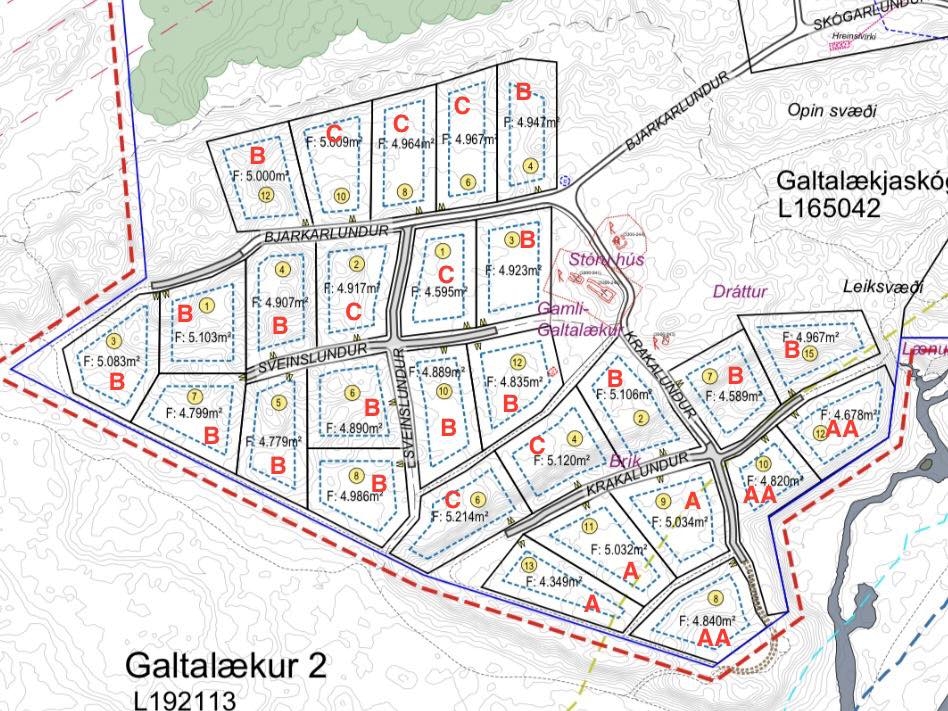 48 lóðir verða seldar og hótel byggt