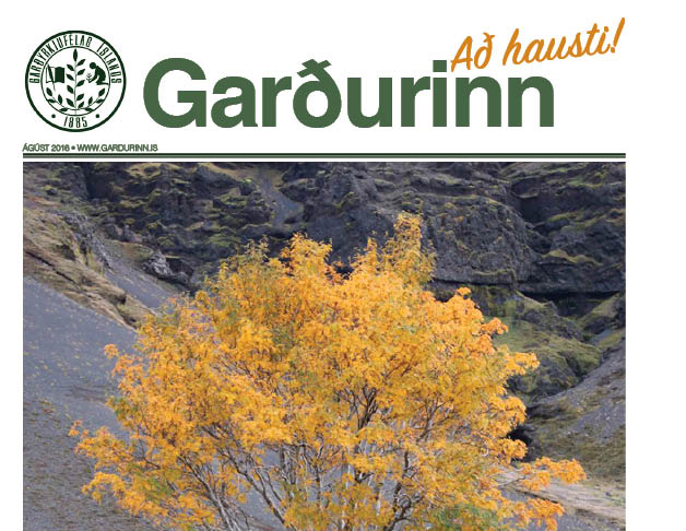 Með Bændablaðinu fylgir Garðurinn