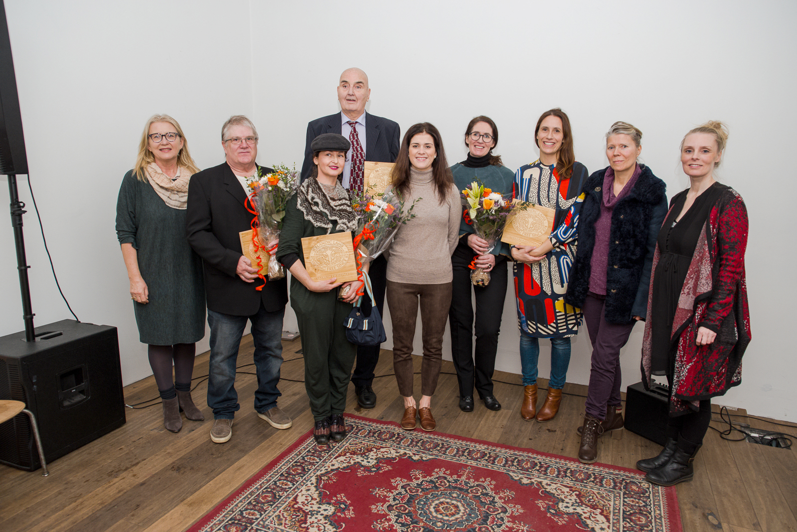 Prjónakerling, gærukollur, Fræðasetur um forystufé og Wetland hlutu verðlaun