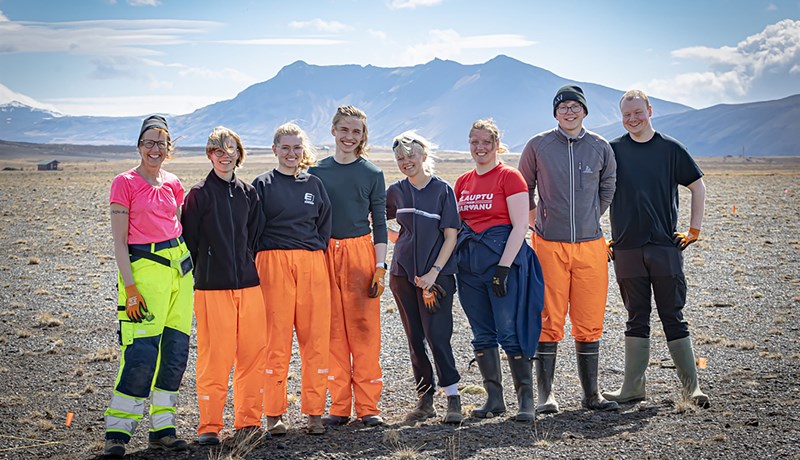 Tilraunir á Geitasandi með áhrif lífrænna efna á gróðurframvindu