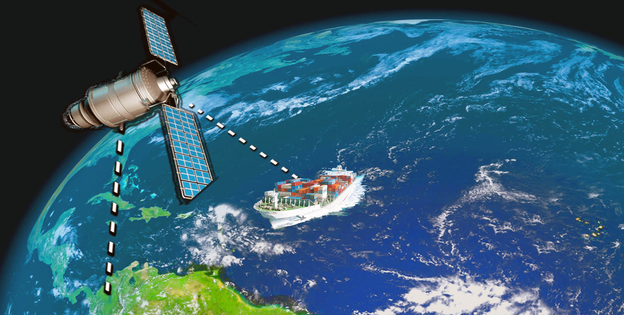 Bændablaðið sent um gervitungl til sjómanna