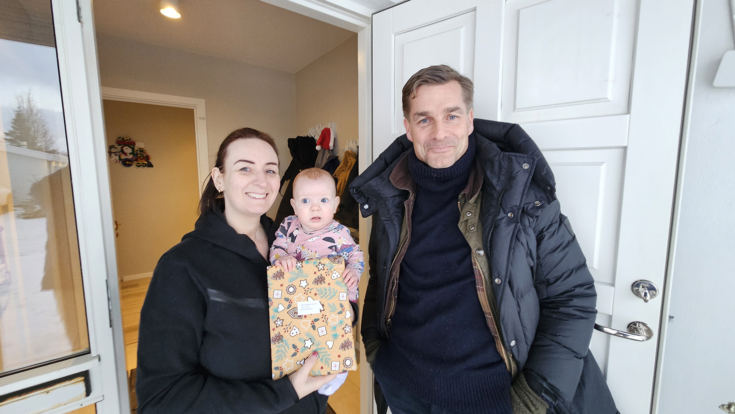 Nýburagjafir vekja lukku