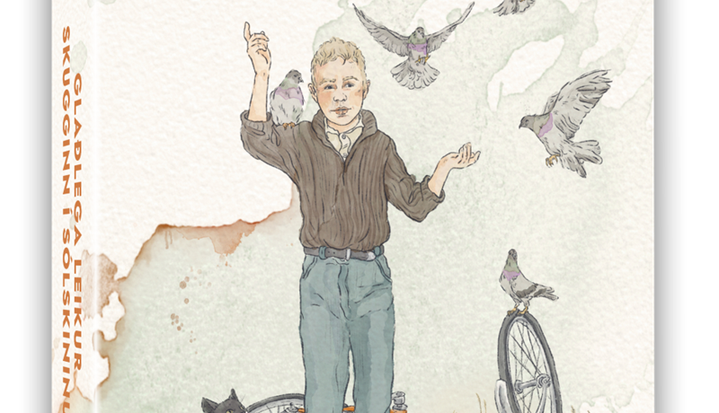 Glaðlega leikur skugginn í sólskininu