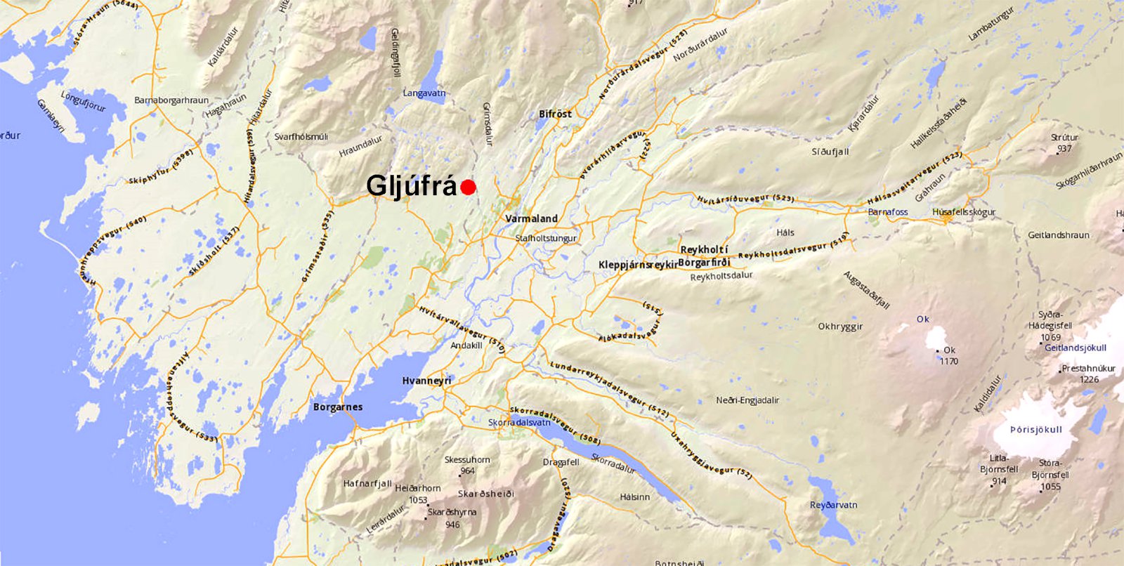 Dularfullt hvarf á tveimur hest­um af girtu túni í Borgarfirði