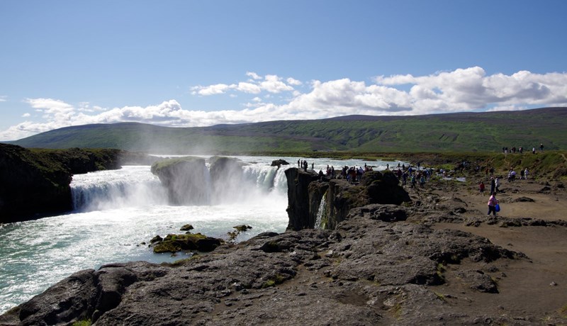 Stóraukið álag á náttúruperlur