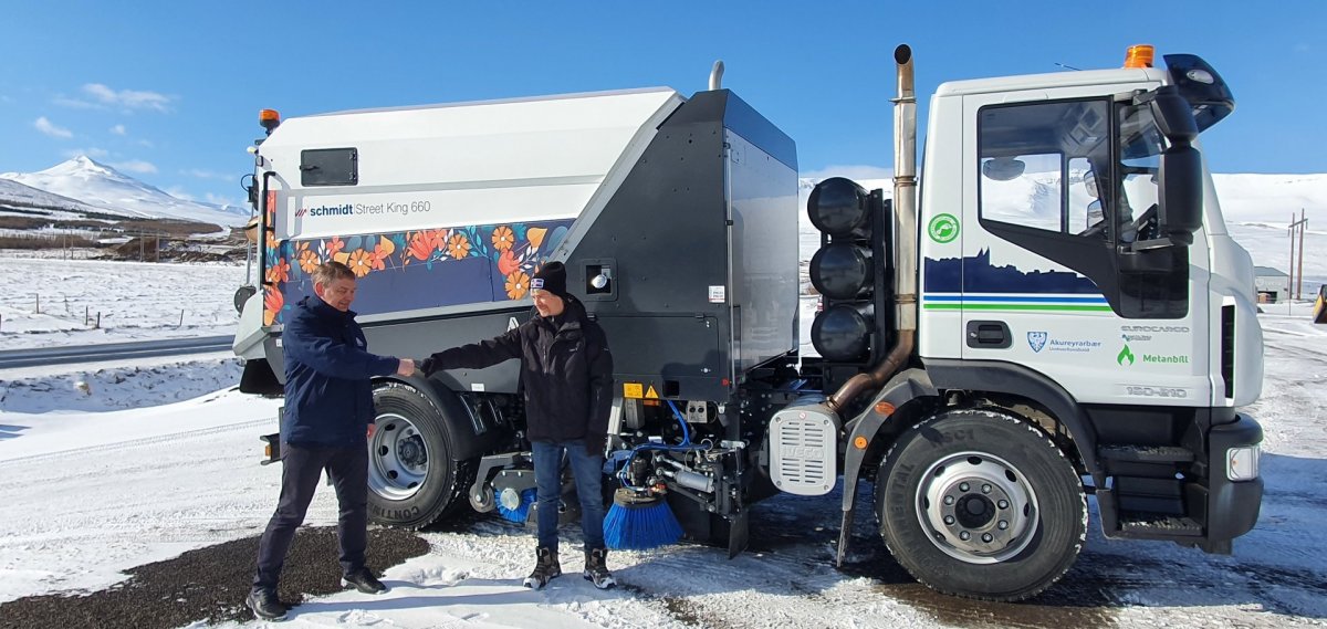 Afkastamikill götusópur gegn svifryksmengun