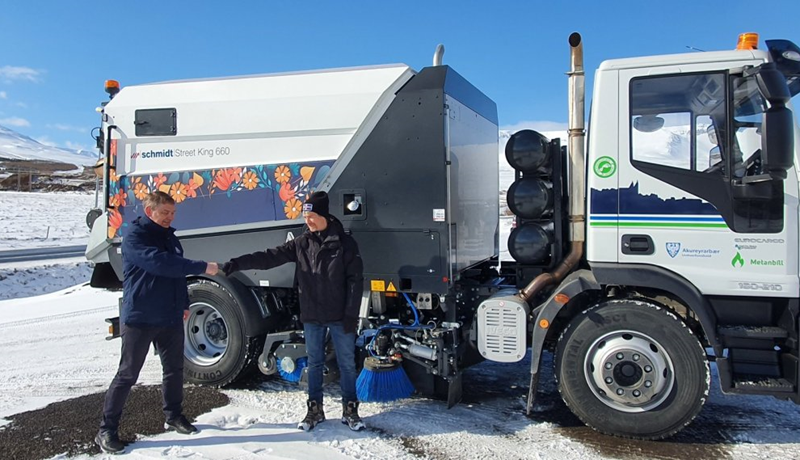 Afkastamikill götusópur gegn svifryksmengun