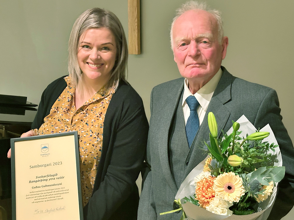 Guðni á Þverlæk heiðraður