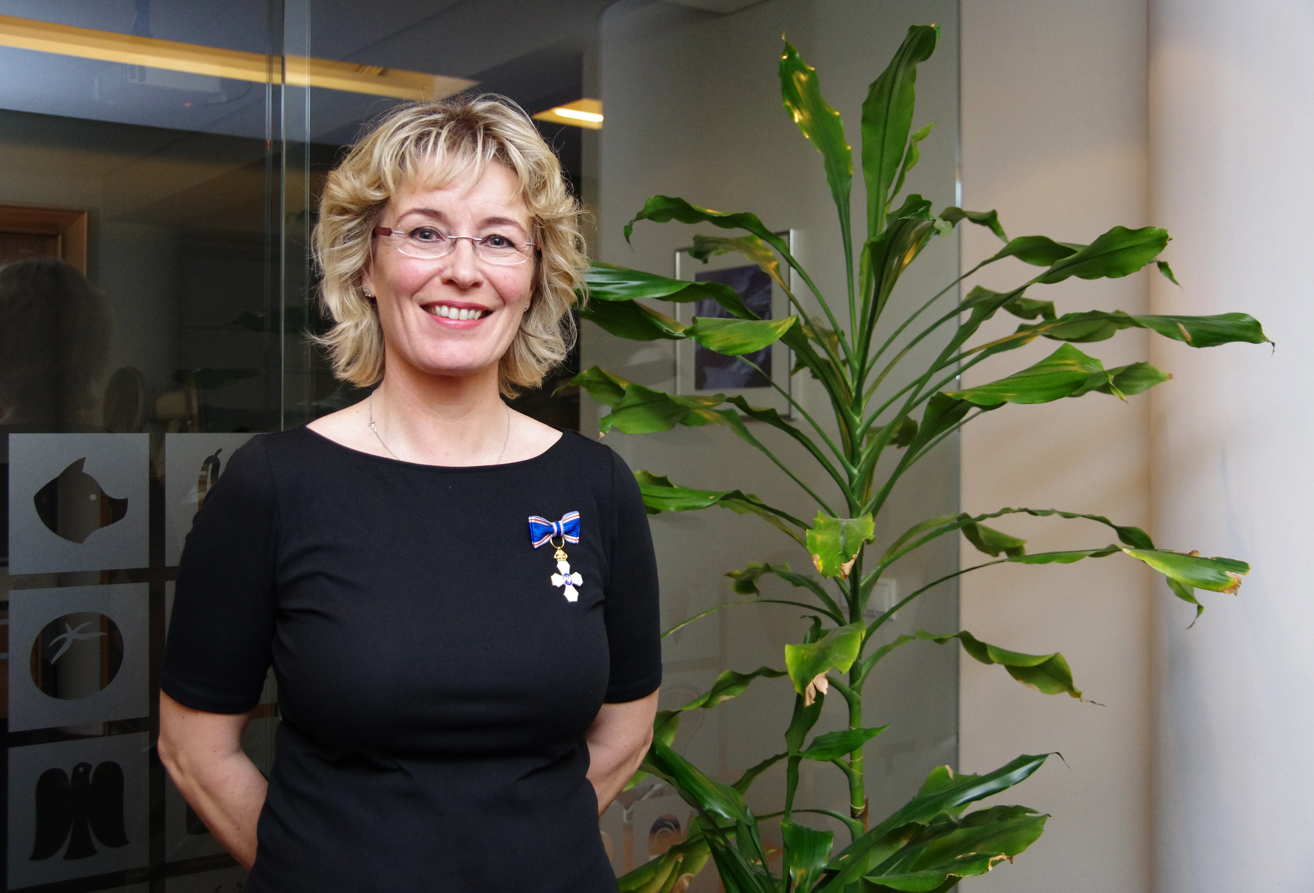 Hissa, glöð og þakklát