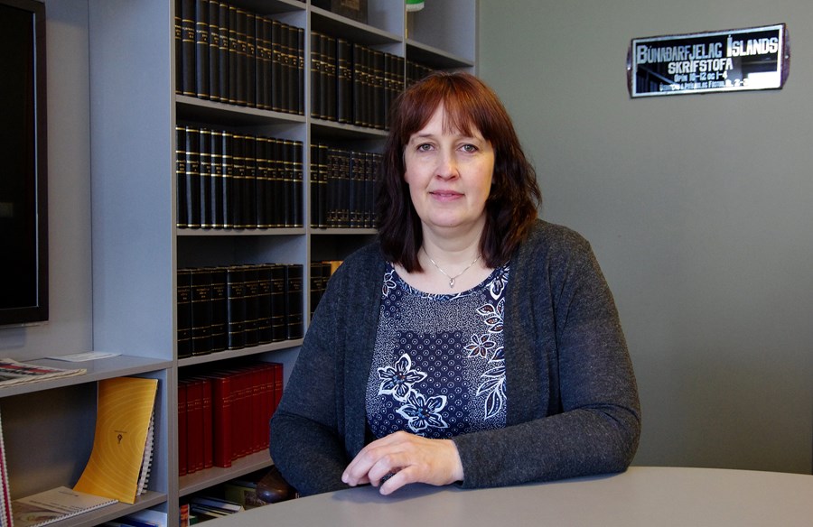 Guðrún S. Tryggvadóttir, formaður Bændasamtaka Íslands.