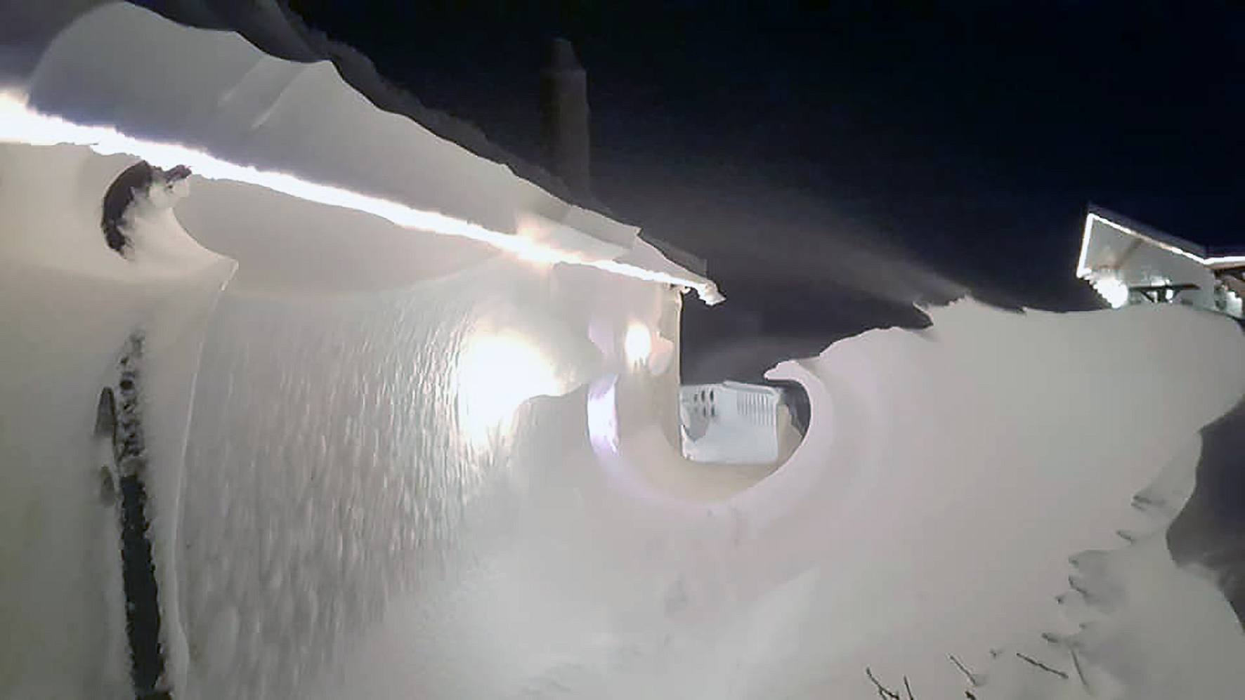 Náttúruöflin minntu á sig með hvelli