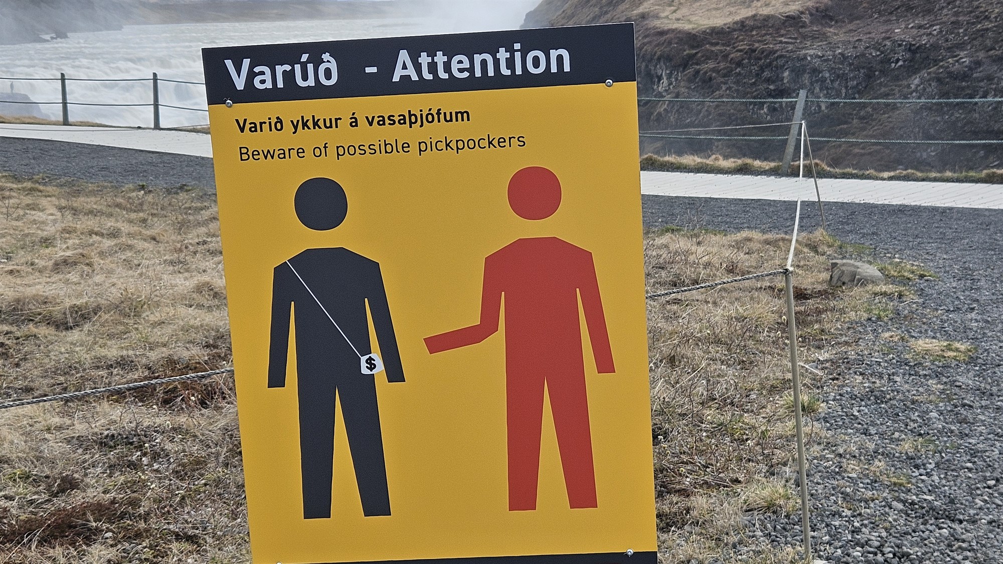 Mynd úr frétt