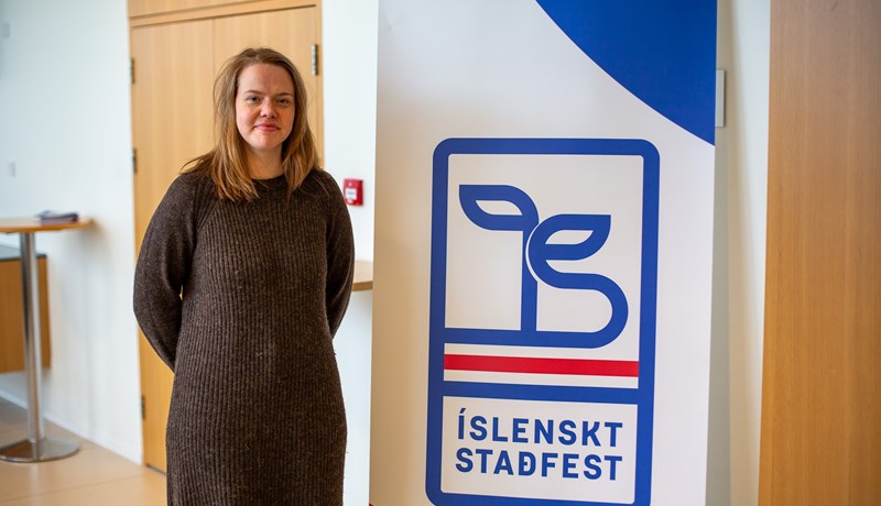 Halla tekur upp Íslenskt staðfest