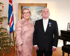 Ingólfur sæmdur fálkaorðunni