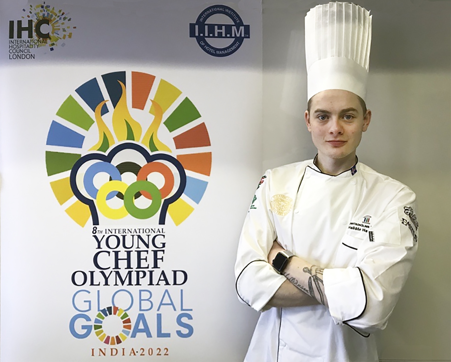 Halldór Hafliðason hlaut bronsið