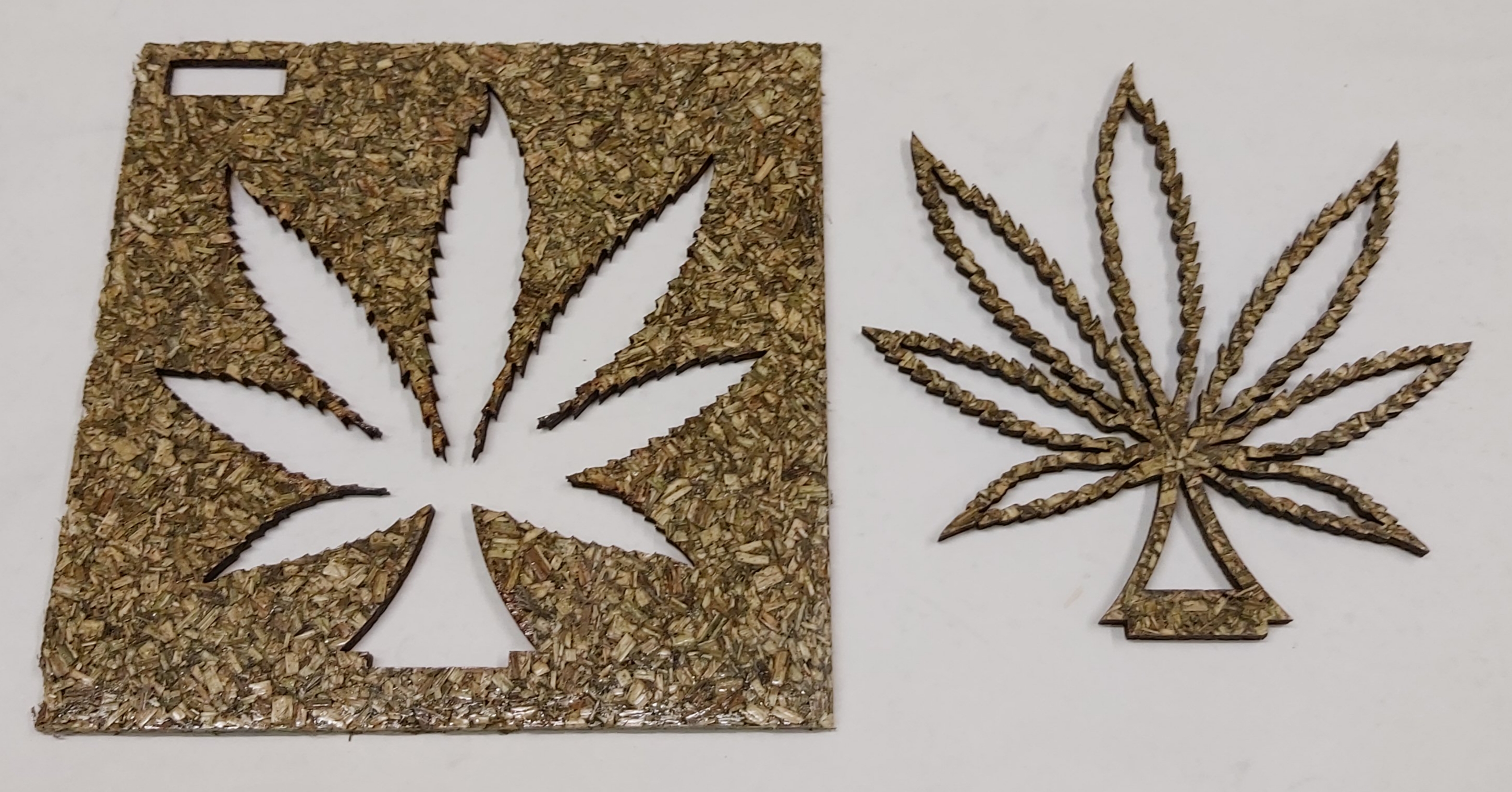 Fyrstu íslensku hamptrefjaplöturnar