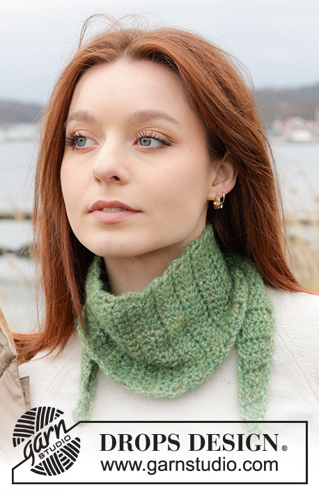 Smásjal heklað úr DROPS Air