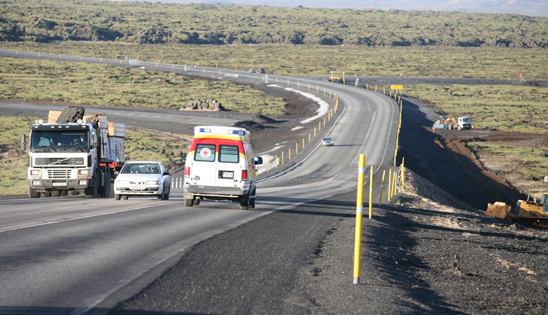 Umferðin á Hringvegi jókst um tæp 4% í ágúst