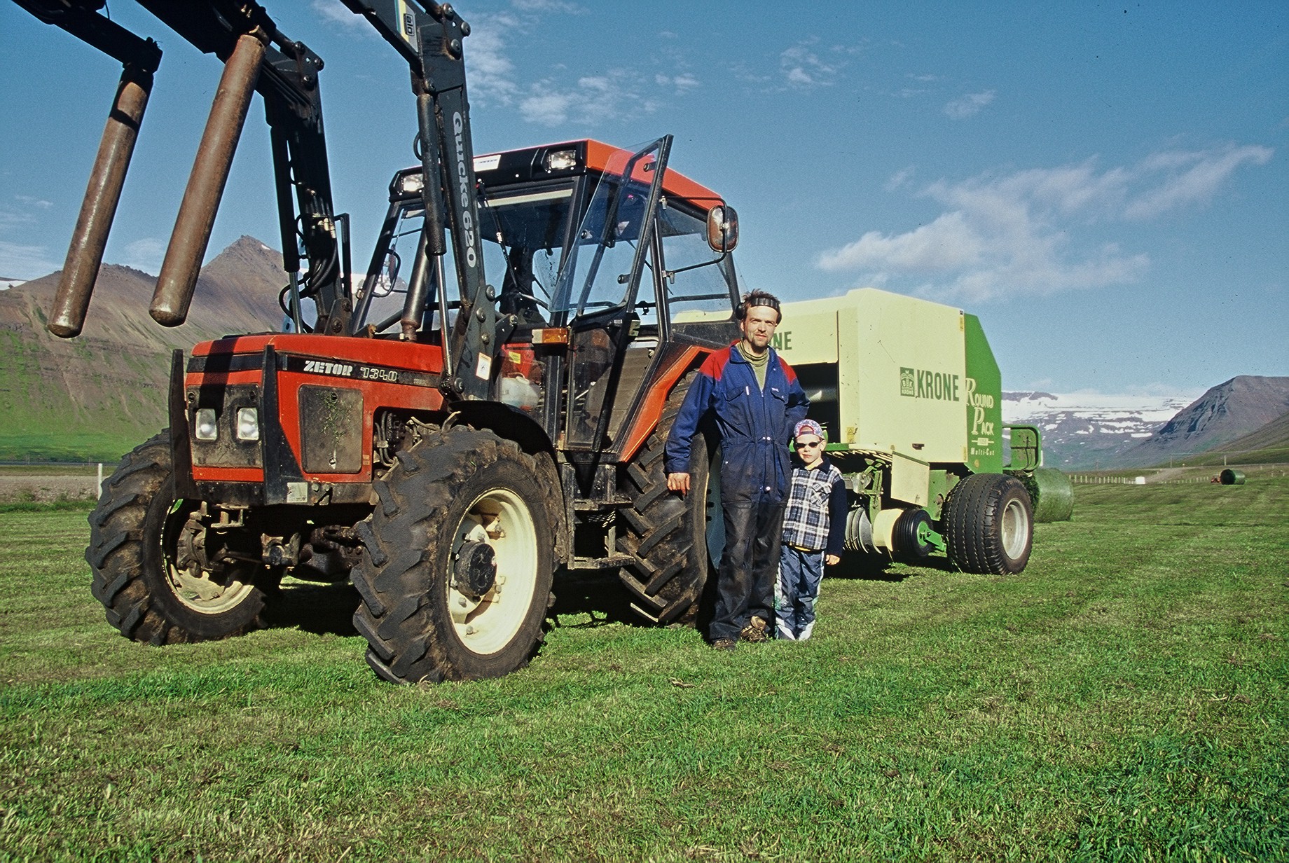 Heyskapur í Önundarfirði