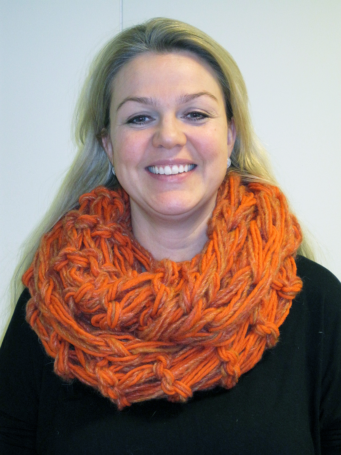 Handprjónaður trefill