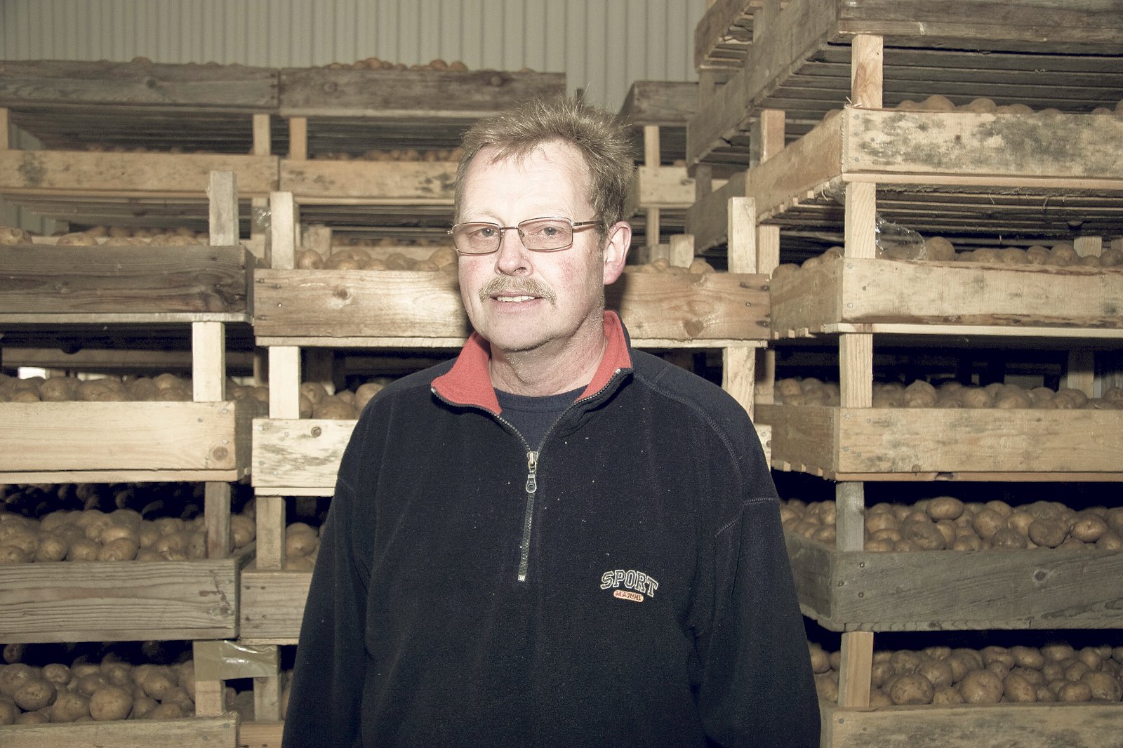 Kartöfluppskeran lofar góðu og lítið um skemmdir vegna bleytu