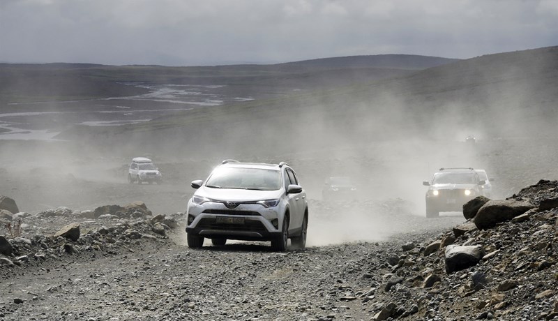 Vegabætur á hálendinu ekki í takt við mikla fjölgun ferðamanna