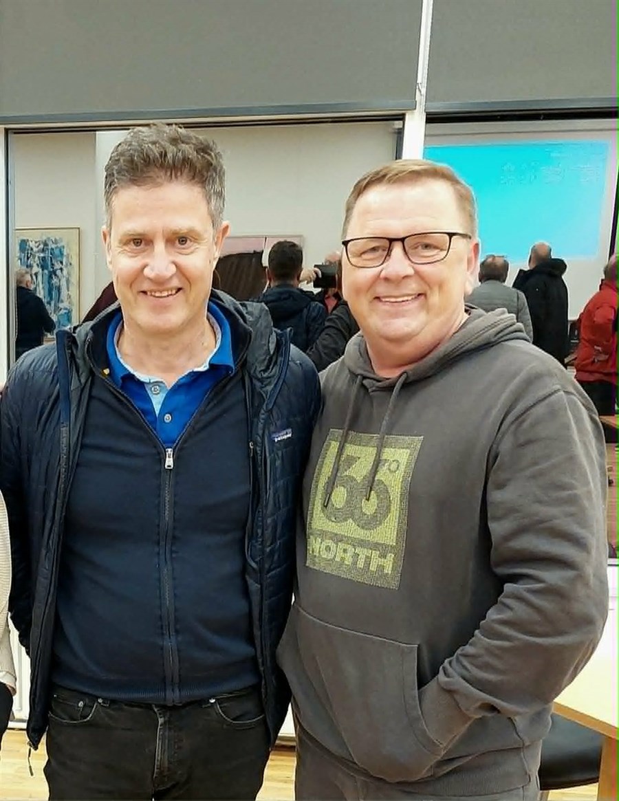 Karl Grétar Karlsson og Hlynur Angantýsson.