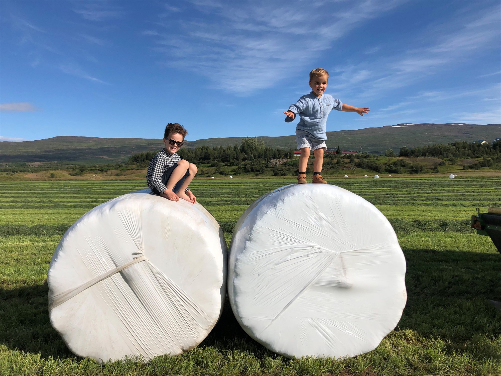 Heyskap víðast hvar lokið með ágætri uppskeru