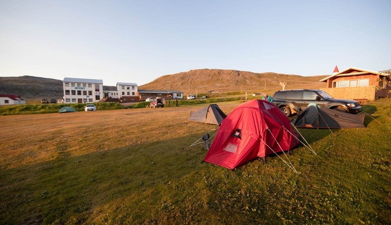Tjaldsvæðið í Breiðavík stækkar átjánfalt